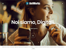 Tablet Screenshot of antworks.it